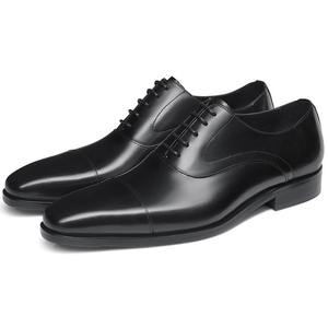 Zapatos Oxford para hombre de alta calidad, hechos de cuero de primera calidad y artesanales. Zapatos de boda para hombre de talla grande. - Product Image 3
