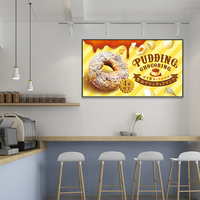 Pantalla Digital LED LCD de Publicidad HUSHIDA de 50 Pulgadas, Pantalla 4K para Centro Comercial/Tienda