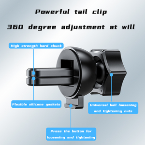 Producto de Moda: Cargador Inalámbrico para Auto de 10W con Sensor Táctil Infrarrojo, Soporte para Celular - Product Image 5