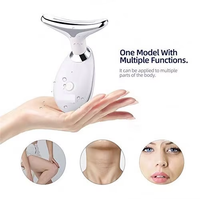 Appareil de beauté électrique pour le cou et le visage, masseur liftant pour la peau, anti-âge, réducteur de rides, modelage du visage