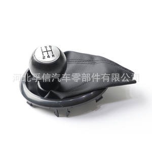 Pommeau de levier de vitesse avec couvercle anti-poussière, pour Suzuki Alto Alfa Romeo GT 56 vitesses, plastique PU noir - Product Image 3