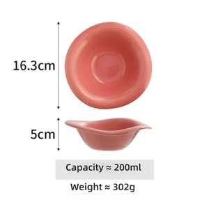 Bol ovale en céramique pour chat avec design anti-basculement en plastique et fer pour chats et chiens <span class=keywords><strong>Station</strong></span> d'alimentation en eau pour animaux de compagnie à double usage - Product Image 3