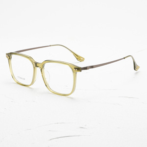 JMM101RX Lunettes <span class=keywords><strong>de</strong></span> <span class=keywords><strong>vue</strong></span> ultra-légères JMM faites à la main en acétate, série <span class=keywords><strong>de</strong></span> montures carrées pour affaires, grandes lunettes tendance pour hommes et femmes - Product Image 2