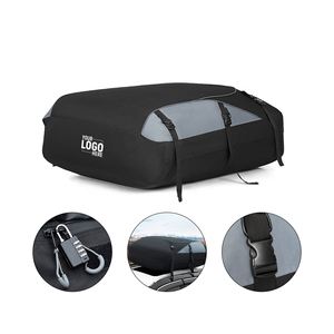 Sac de transport de toit pour voiture, personnalisable avec logo, étanche, 15 pieds cubes, robuste, pour bagages et cargaison - Product Image 2