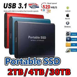 High-speed External Solid State Drive <b>2TB</b>/4TB/30TB USB 3.1 - Product Image 5