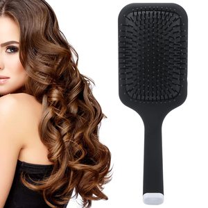 MADESHINE Brosse à cheveux personnalisée écologique à poils en nylon, brosse à manche long pour le cuir chevelu, brosse de massage douce pour salon, brosse de lavage des cheveux - Product Image 4
