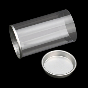 Nhà máy tùy chỉnh rõ ràng trong suốt rPet <span class=keywords><strong>PP</strong></span> Pet <span class=keywords><strong>PVC</strong></span> nhựa xi lanh ống vòng hộp quà tặng bao bì với tin Nắp Nhà cung cấp - Product Image 2