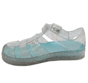 Brillo de Sol de jaula sandalias de plata 80s sandalias de PVC transparente de inyección - Product Image 2