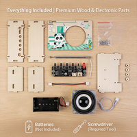 Nouveautés : Kits radio DIY faits à la main pour enfants, jouets éducatifs en bois STEM pour enfants