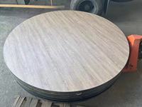 Haute qualité ignifuge conseil haut haut Banquet fête Cocktail bois rond Bar pliant Tables à Cocktail pour événements fête mariage