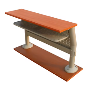Meubles pas chers, bureau d'école en métal avec pieds en acier et chaise pliante pour l'école et l'université, chaise pour étudiants - Product Image 2