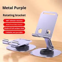 2025 nouveau modèle tout métal support Portable Rotation à 720 degrés pliable bureau paresseux support de tablette iPad Support support téléphone