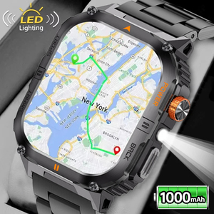 Nuovo <span class=keywords><strong>Smartwatch</strong></span> 2026 con Display HD da 2,00 Pollici, Chiamate BT, Torcia LED, Modalità Sportive Multiple, Contapassi, <span class=keywords><strong>Orologio</strong></span> Intelligente <span class=keywords><strong>Sportivo</strong></span> da <span class=keywords><strong>Uomo</strong></span> - Product Image 1