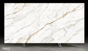 UNION STONE Calacatta Imperial Gold, Gran Losa de Cuarzo Artificial, Diseño Moderno Ecológico para Cocina, Pared, Baño, Comedor y Piso - Product Image 6