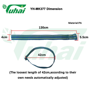 Collier de bétail Hemoton Courroie de cou de vache réglable en coton/collier de bétail - Product Image 4