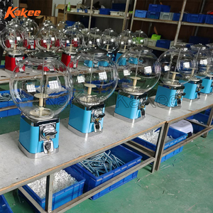 Machine à chewing-gum Cylindre <span class=keywords><strong>en</strong></span> métal Bubble Gum Machine Paiement de pièces Mini distributeur de capsules Gumball Distributeur automatique - Product Image 6