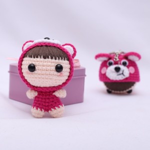 Hecho a mano de punto Adorable regalo de Pascua Crochet juguete hecho a mano Crochet <span class=keywords><strong>Doll</strong></span> - Product Image 2