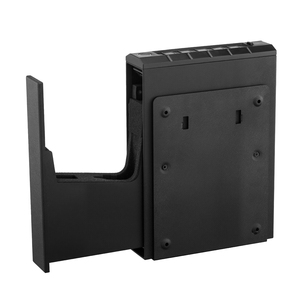 Gun Safe Slider Handgun Safe Fingerprint Password Key 3 Way Quick Access Lighting For 1 Pistol - Product Image 5