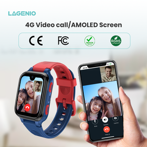 นาฬิกาอัจฉริยะสำหรับเด็ก LAGENIO คุณภาพสูง รองรับ 4G AI พร้อมกล้อง HD โทรวิดีโอ นาฬิกาปลุก ระบบติดตาม GPS+WIFI+LBS สำหรับเด็ก - Product Image 1