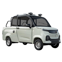 Nouveau véhicule utilitaire électrique entièrement fermé à quatre roues, idéal pour le transport de marchandises et les livraisons