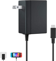 Fournisseur OEM d'usine – Chargeur rapide USB-C 39W 45W pour Switch, adaptateur secteur avec prises EU US UK, câble Type-C, chargeur pour ordinateur portable et console de jeu