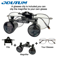 CE Certified Class I 3.5X/2.5X Magnification Dental Loupe Surgical Magnifier Headlight LED Light Medical Operation Lamp
