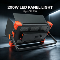 Panneau LED 200W pour éclairage d'appoint, 600 LED, CRI élevé Ra≥97, gradation multiple, sans scintillement, silencieux