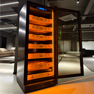 Gabinete de cigarros con compresor Raching comercial elegante de 320L, humidor, gabinete de cigarros con pantalla digital de gama alta - Product Image 6