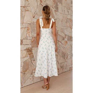 Nouvelle Robe Mini Moulante Sans Manches Asymétrique en Dentelle à Pompons, Écologique et Respirante, Collection Printemps-Été-Automne, Meilleure Vente - Product Image 4