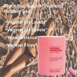 URO OEM ODM Etiqueta Privada multivitamínico ovárico soporte probiótico cápsulas botella embalaje para aplicación vaginal - Product Image 2