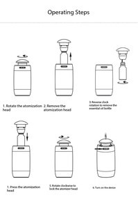 Home &amp; Car Dual-Use Rechargeable USB Scent <strong>Diffuser</strong> with App-Controlled Large Capacity - Product Image 4