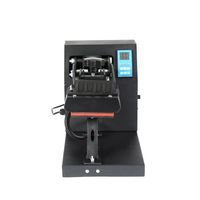 Nouvelle presse à chaud numérique compacte pour étiquettes de vêtements avec support métallique surélevé 220V pour sous-vêtements et autocollants de logo pour manches