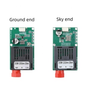 Módulo Transceptor Óptico para Drones, Interfaz RX/TX/AV/VCC/GND, Módulo de Fibra Óptica TTL, Equipo Terminal, 20 km - Product Image 2
