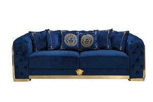 Bộ <span class=keywords><strong>Sofa</strong></span> Nhung Hiện Đại Bán Chạy Đồ Nội Thất Ghế <span class=keywords><strong>Sofa</strong></span> Chesterfield 321 Ghế <span class=keywords><strong>Sofa</strong></span> Phòng Khách Bằng Nhung - Product Image 2