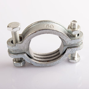 Collier de serrage industriel robuste personnalisable en acier inoxydable/acier au carbone zingué Colliers de serrage réglables <span class=keywords><strong>pour</strong></span> tuyaux flexibles - Product Image 1