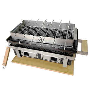<span class=keywords><strong>Barbecue</strong></span> portable en céramique de haute qualité Auplex, style coréen, Kamado premium, petit grill Yakitori - Product Image 1
