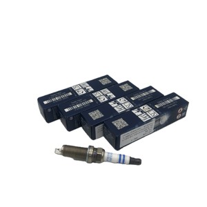 Bujía de iridio doble para automóvil <span class=keywords><strong>BOSCH</strong></span> 0242129529 VR8SII33X 96339 Encendido del motor 1611548180 para CITROEN NISSAN SUBARU TOYOTA - Product Image 2
