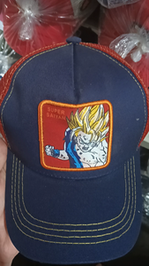 หมวกแก๊ปเบสบอลปักลายตัวการ์ตูนตัวละครการ์ตูน goku สำหรับฤดูร้อนหมวกคอสเพลย์ kakarotto <span class=keywords><strong>bejita</strong></span> Yonsei - Product Image 3