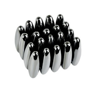 Billes magnétiques pour enfants <span class=keywords><strong>Neocube</strong></span> Aimants noirs Aimants hématite Perles de ferrite Aimants œufs de serpent à sonnette - Product Image 3