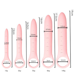 Enovart Groothandel Siliconen Dilatators Vrouwelijke Bekkenbodem Spiertrainer Vaginale Dilatator Set Siliconen Vaginale Vaginismus Dilatators - Product Image 3