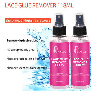 BIOSLLE OEM Vente en gros Outil d'<span class=keywords><strong>extension</strong></span> de cheveux Spray d'élimination de la colle pour perruque Produit chimique non nocif pour dissolvant de colle pour dentelle - Product Image 5