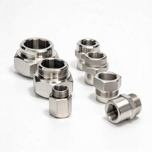 VN OEM Stainless Steel Investment Casting Hex Coupling Reducer Threaded Pipe Fitting for Water Gas Piping System - Product Image 2