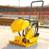 Compacteur de sol électrique Honda & Robin 6,5 ch, compacteur vibrant plat pour les industries de la construction