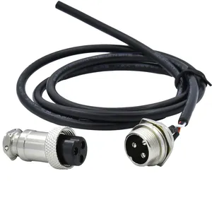 Metall Aviation Stecker GX12 GX16 GX19 GX30 wasserdicht elektrisch gx12 4-polig 5-polig Kabel halterung Stecker Buchse Luftfahrt Stecker