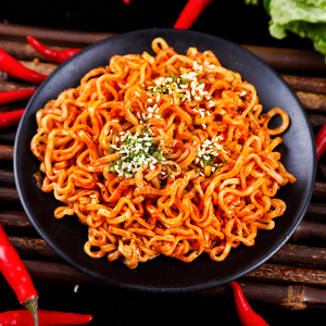 <span class=keywords><strong>Comida</strong></span> rápida 113G Konjac <span class=keywords><strong>y</strong></span> arroz Ramen instantáneo Sabor a pollo Fideos coreanos No requiere cocción Caja Embalaje Certificado JAS - Product Image 4