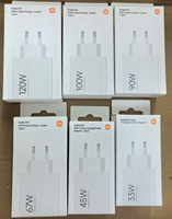 Version Globale Xiaomi Mi 33W Chargeur Rapide et Câble Adaptateur Portable de Voyage USB UE pour Téléphones MDY-16-EF