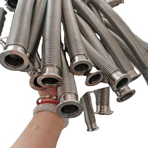 Tubo Flessibile in Acciaio <span class=keywords><strong>Inox</strong></span> per Vuoto per Tubi Flessibili ISO KF16 KF25 KF40 K50 - Product Image 1