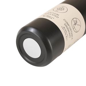 Japanese Style 304 Stainless Steel Vacuum Insulated Water Bottle 550ml Straw <b>Sip</b> Design Minimalist Portable for Women - Product Image 4