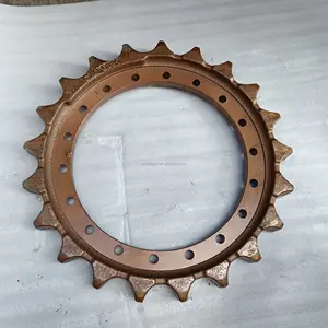 Excavator undercarriage parts CAT 325 sprocket 6Y4898 6Y-4898 450 diameter dalam 21 gigi 18 lubang