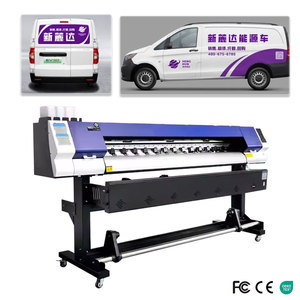 Imprimante à solvant écologique pour la publicité, les panneaux d'affichage, les étiquettes, les autocollants, l'impression jet d'encre <span class=keywords><strong>grand</strong></span> <span class=keywords><strong>format</strong></span> - Product Image 1